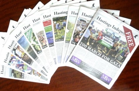 Hastings Independent Press publishes 50th issue and seeks £15,000 in crowdfunding to train journalists 